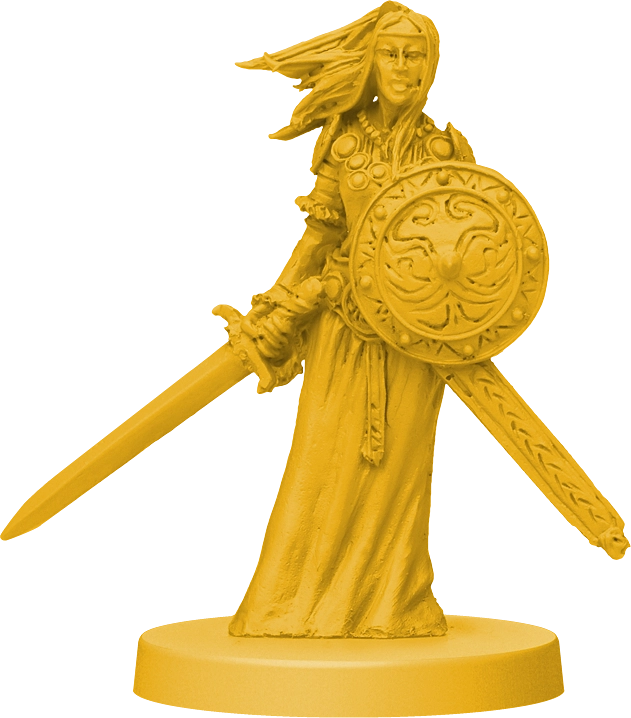 Настольная игра Ярость крови. Боги Асгарда (Blood Rage: Gods of Ásgard), бренду Geekach Games, для 2-4 гравців, час гри > 60мин. - 9 - KUBIX 
