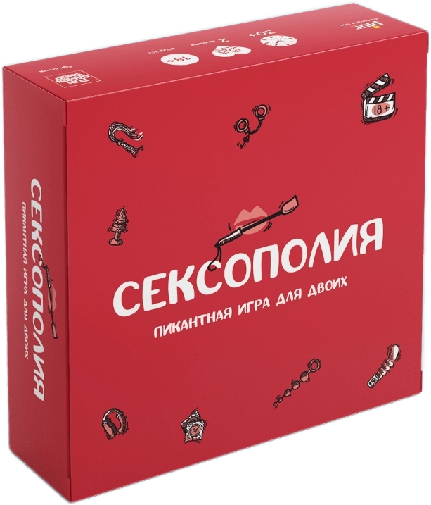 Настольная игра Сексополия (RU), бренду Fun Games Shop, для 2-2 гравців - KUBIX