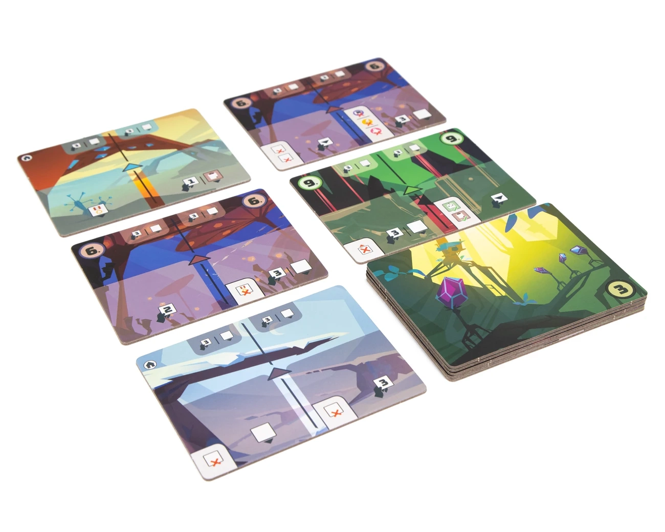 Настольная игра Хищные миры (Wild Space), бренду Woodcat, для 1-5 гравців, час гри < 30мин. - 5 - KUBIX 