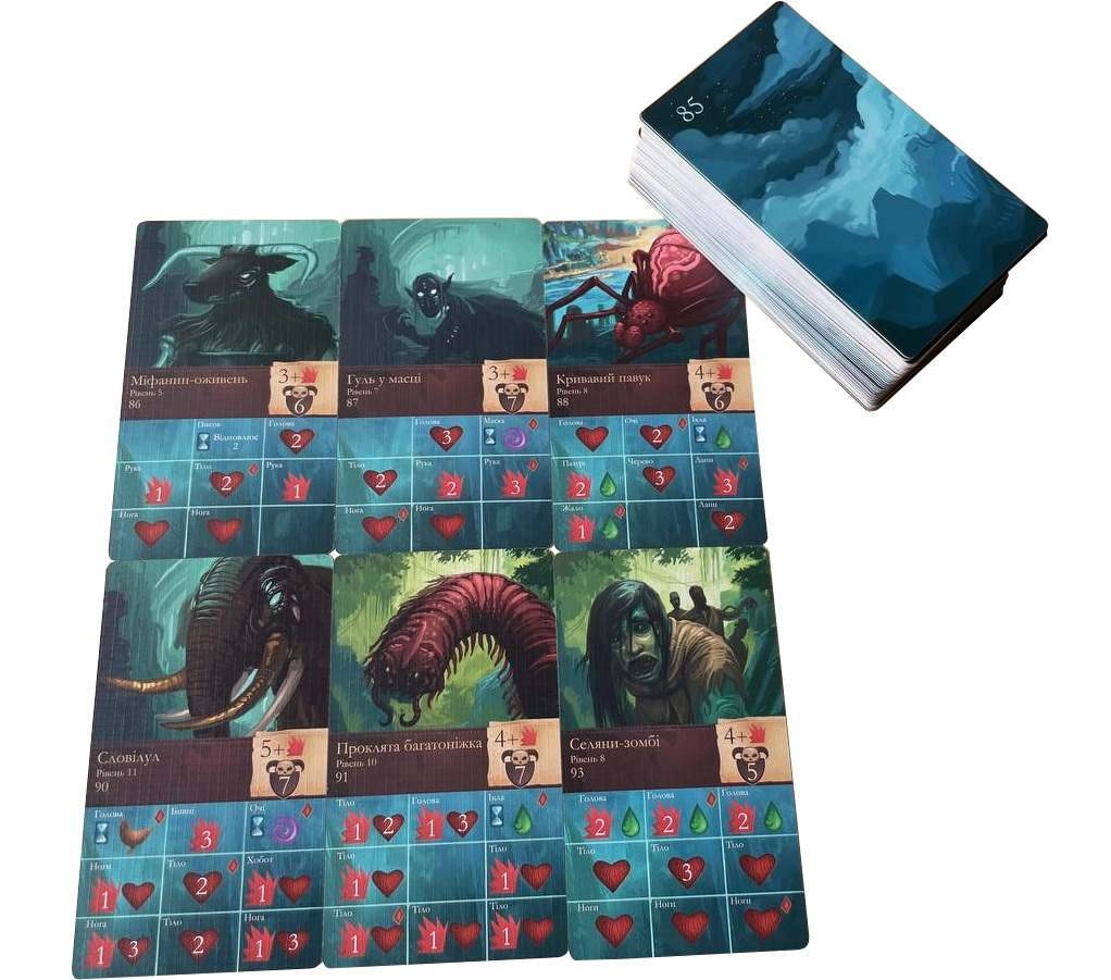 Настольная игра Спящие Боги (Sleeping Gods), бренду Games 7Days, для 1-4 гравців, час гри > 60мин. - 5 - KUBIX 