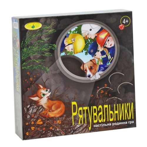 Настільна гра Рятувальники, бренду Киевская фабрика игрушек, для 2-4 гравців, час гри < 60мин. - KUBIX