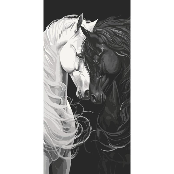 Картина по номерам Свет и тень (40x80 см), бренду Art Craft - KUBIX