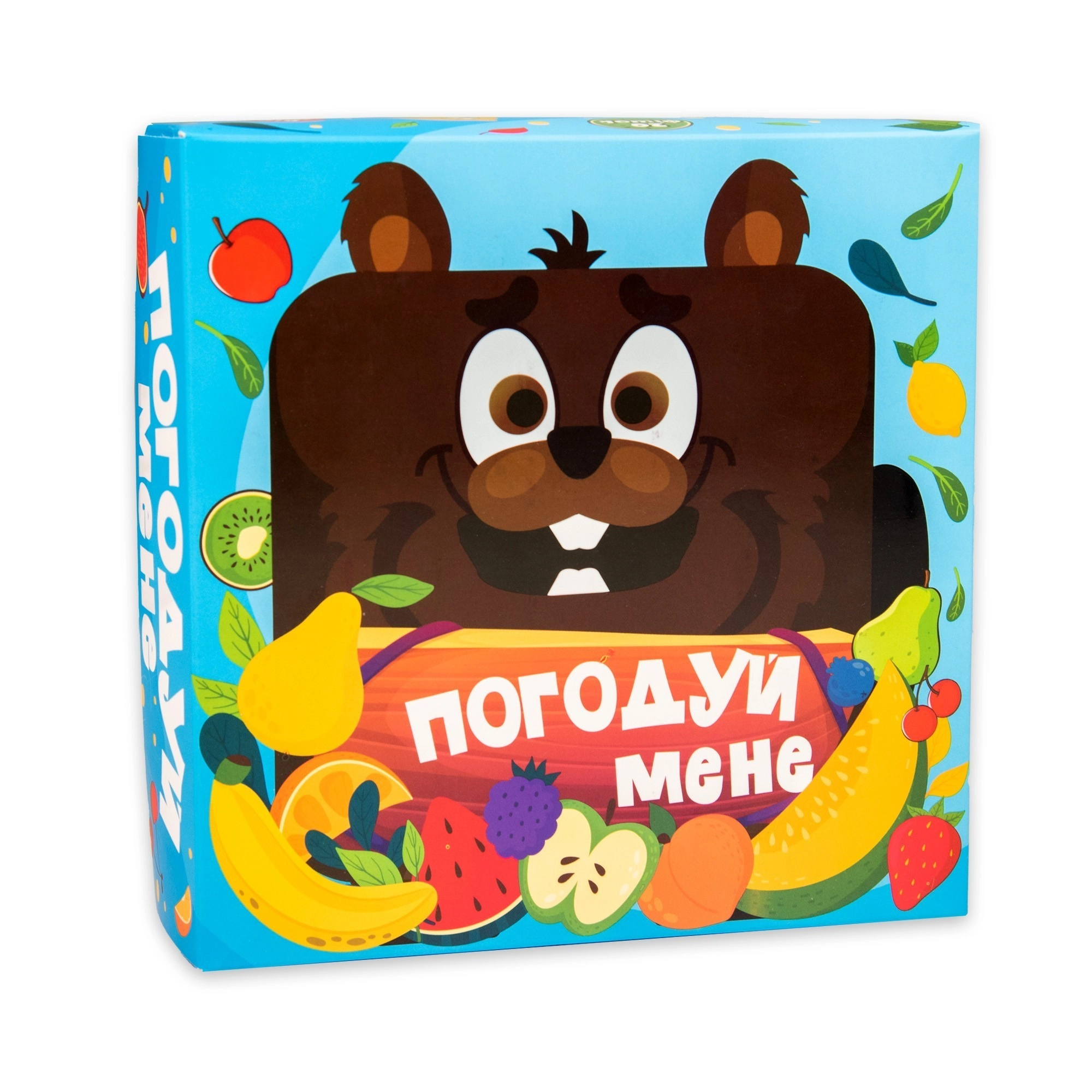 Настільна гра Погодуй мене - Бобер, бренду Strateg, для 1-3 гравців, час гри < 30хв. - KUBIX