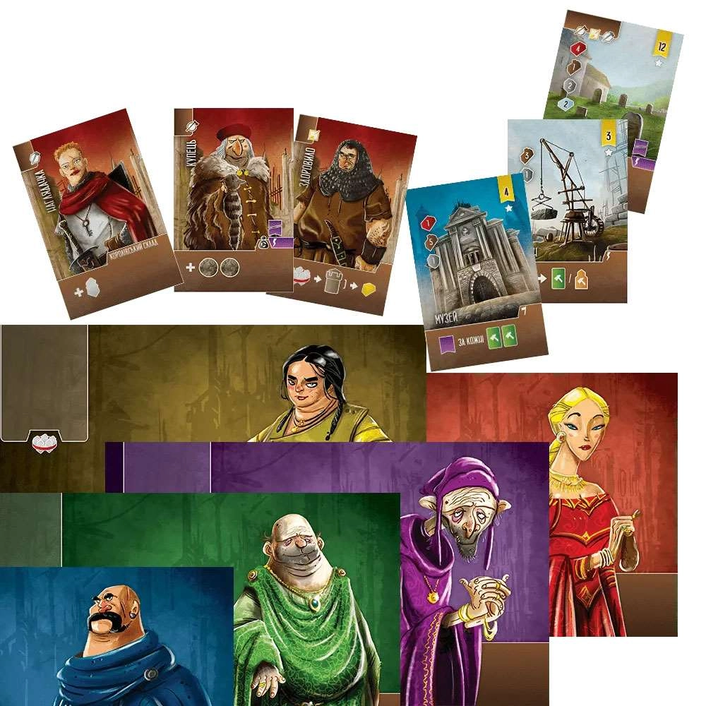Архітектори західного королівства: промонабір карт (Architects of the West Kingdom – Promo Pack), бренду Lord of Boards, для 1-5 гравців, час гри < 60хв. - KUBIX