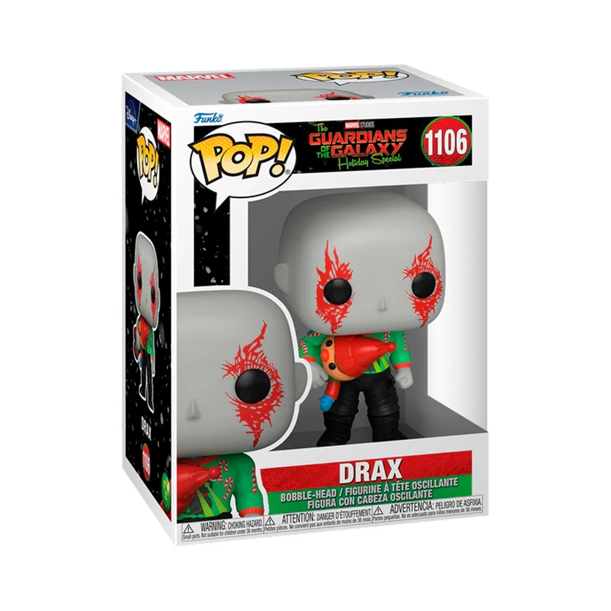 Игровая фигурка FUNKO POP! ДРАКС (Drax) The Guardians of the Galaxy #1106, бренду Funko - 4 - KUBIX 