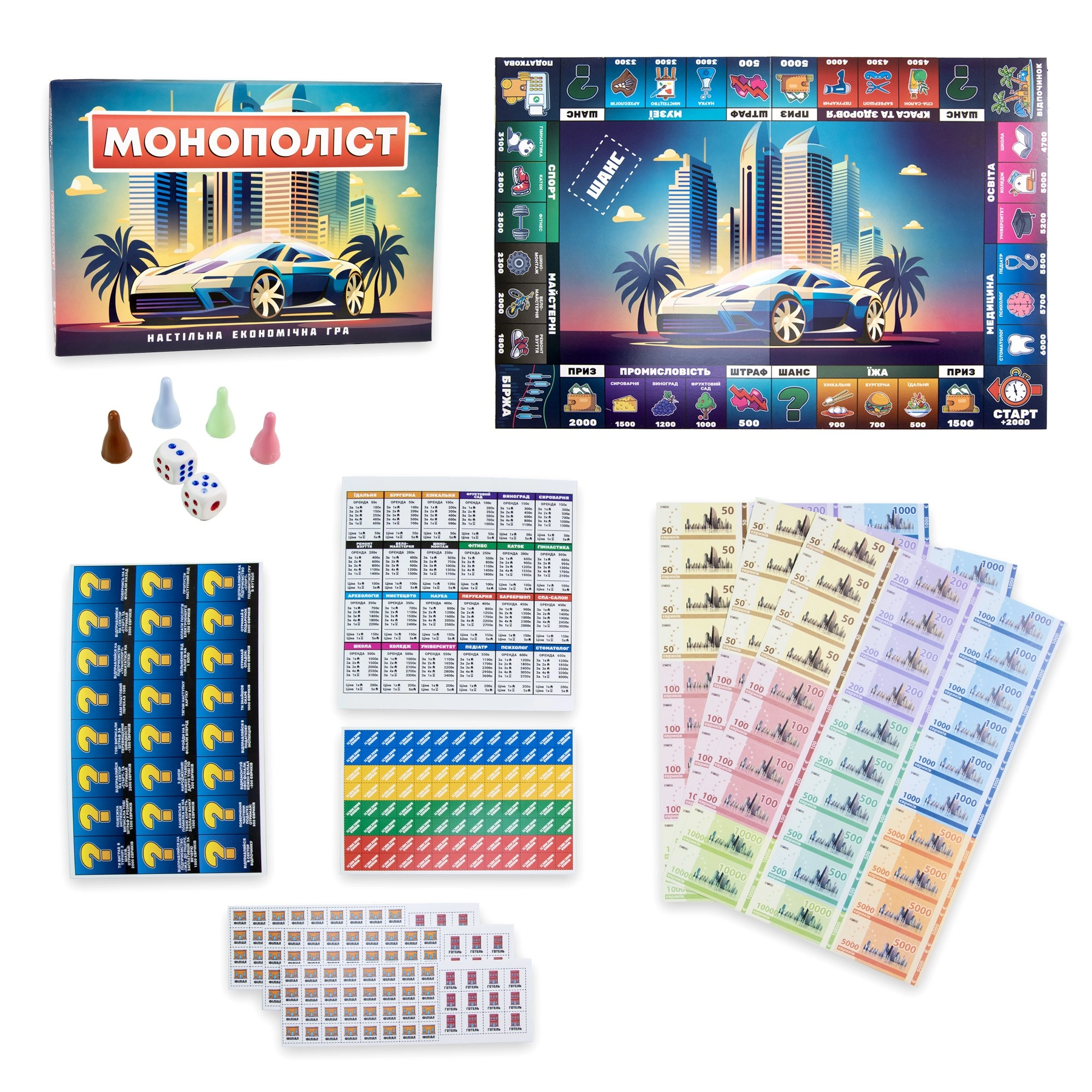 Настольная игра Монополист 2 (Монополия), бренду Strateg, для 2-4 гравців, час гри < 30мин. - 2 - KUBIX 