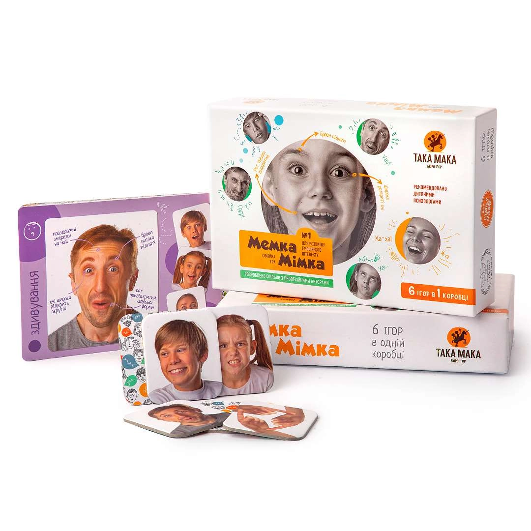 Настольная игра Мемка Мимка 2, бренду Така Мака, для 2-10 гравців, час гри < 30мин. - 2 - KUBIX 