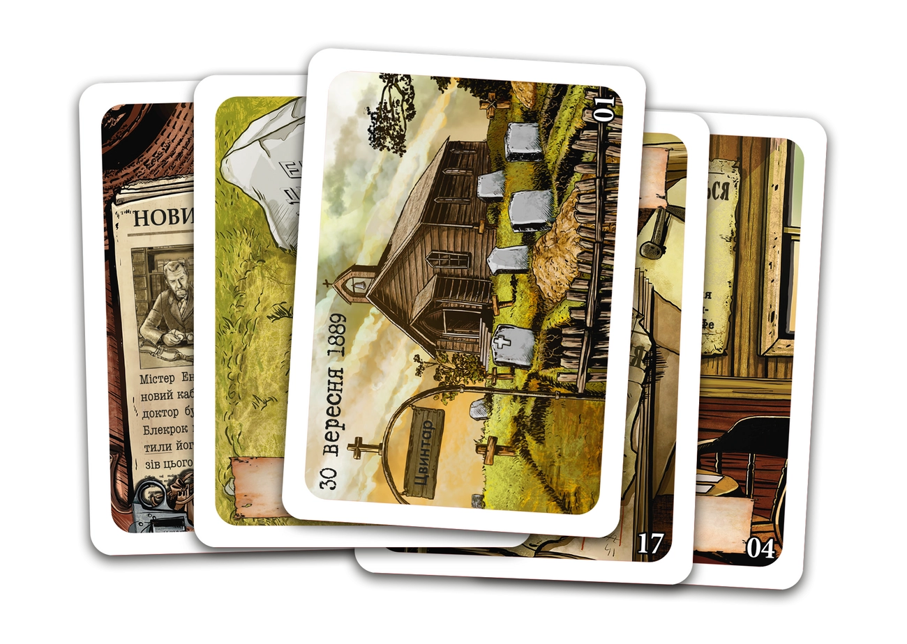 Настольная игра Шерлок Дальнее мероприятие. Соглашение с дьяволом (Sherlock Far West: Devil's Pact), бренду Geekach Games, для 1-8 гравців, час гри < 60мин. - 3 - KUBIX 