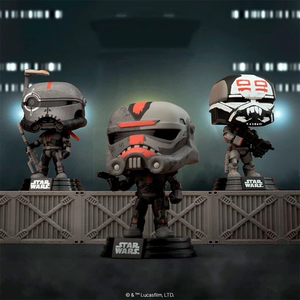 Ігрова фігурка FUNKO POP! МИСЛИВЕЦЬ (Hunter) Star Wars: #446, бренду Funko - 5 - KUBIX 