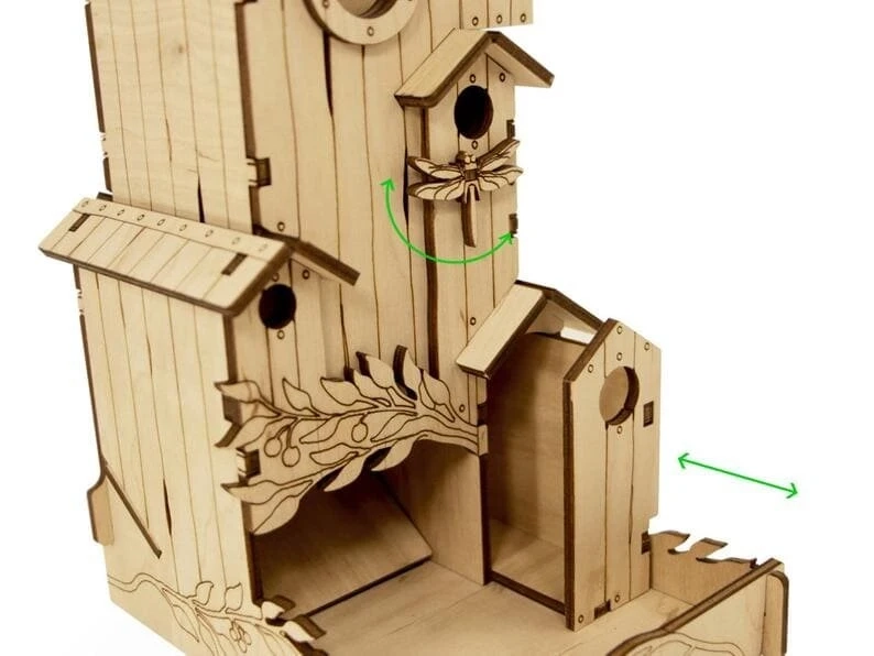 Вежа для Кубиків. Пташина Пісня (Dice Tower. Bird Song), бренду Tower Rex - 5 - KUBIX 
