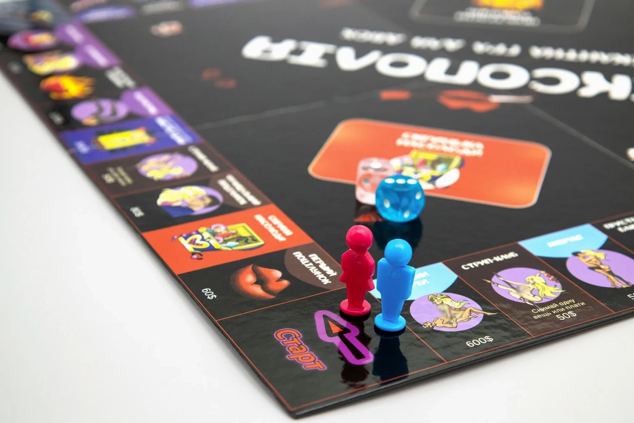 Настольная игра Сексополия , бренду Fun Games Shop, для 2-2 гравців - 4 - KUBIX 