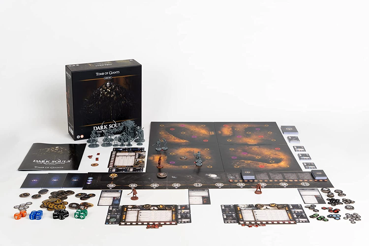 Настільна гра Темні Душі: Гробниця Гігантів (Dark Souls: The Board Game. Tomb of Giants) (EN), бренду Steamforged Games Ltd., для 1-3 гравців, час гри > 60хв. - 5 - KUBIX 
