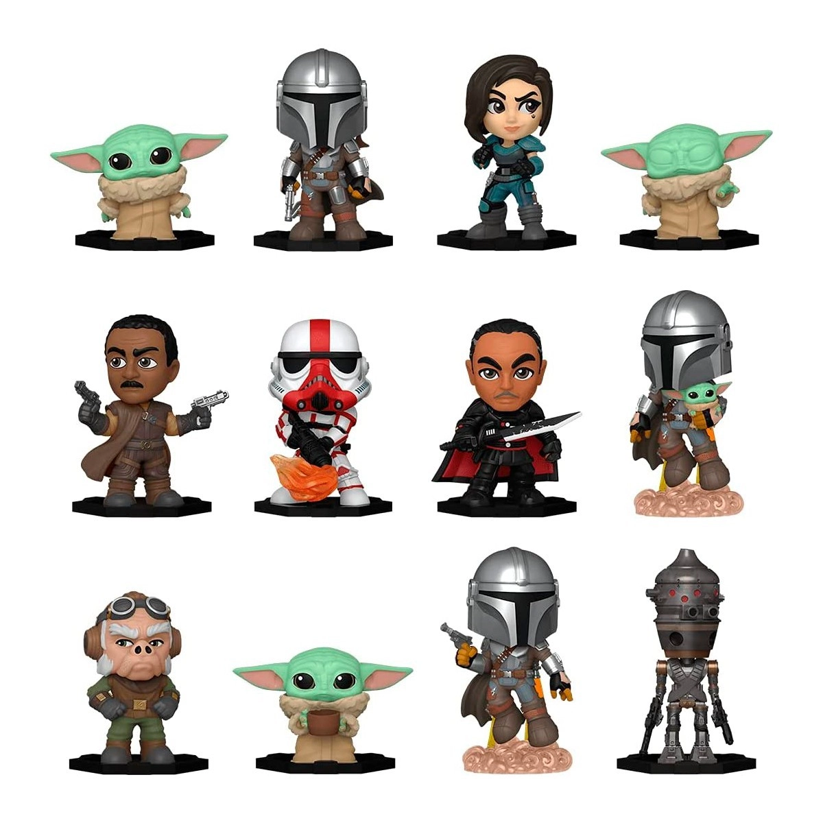 Игровая фигурка FUNKO MYSTERY MINIS - Мандалорец, бренду Funko - 3 - KUBIX 
