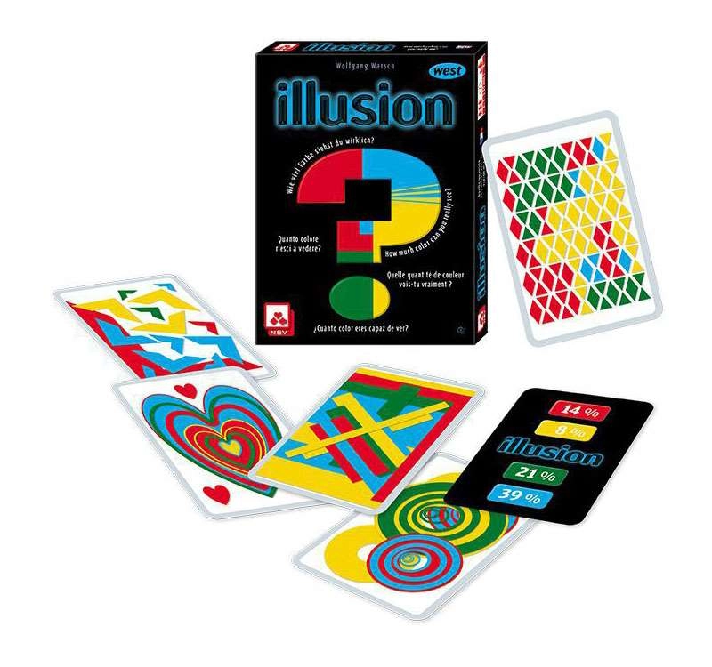 Настольная игра Илюзия (Illusion), бренду YellowBox, для 2-5 гравців, час гри < 30мин. - 2 - KUBIX 
