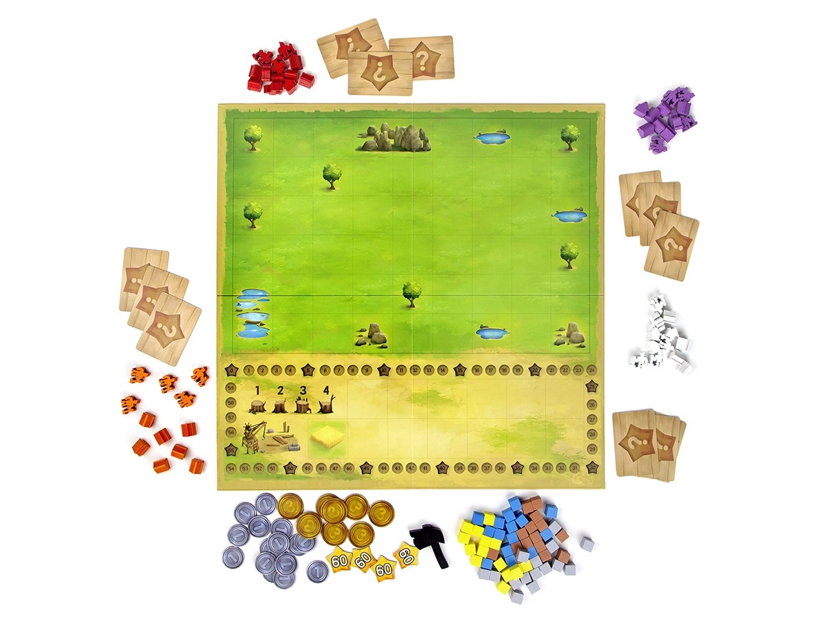 Настольная игра Маленький город (Little Town), бренду Игромаг, для 2-4 гравців, час гри < 60мин. - 6 - KUBIX 