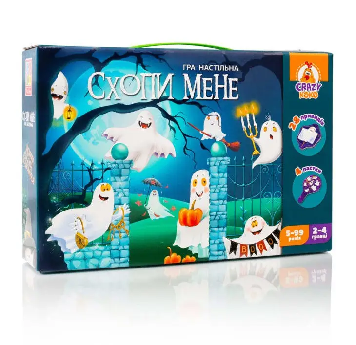 Настільна гра Схопи мене, бренду Vladi Toys, для 2-4 гравців, час гри < 30хв. - KUBIX