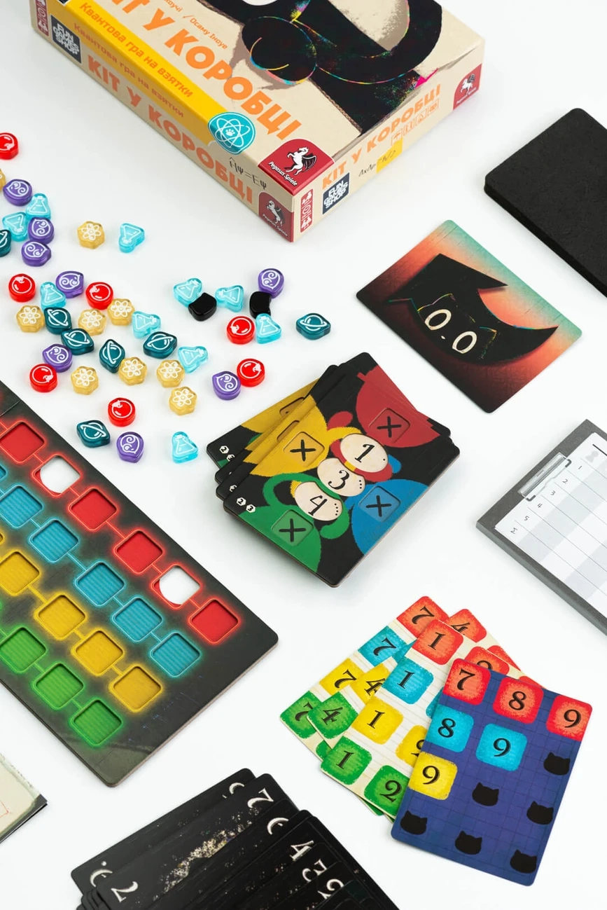 Настольная игра Кот в коробке (Cat in the Box: Deluxe Edition), бренду Fun Games Shop, для 2-5 гравців, час гри < 30мин. - 5 - KUBIX 
