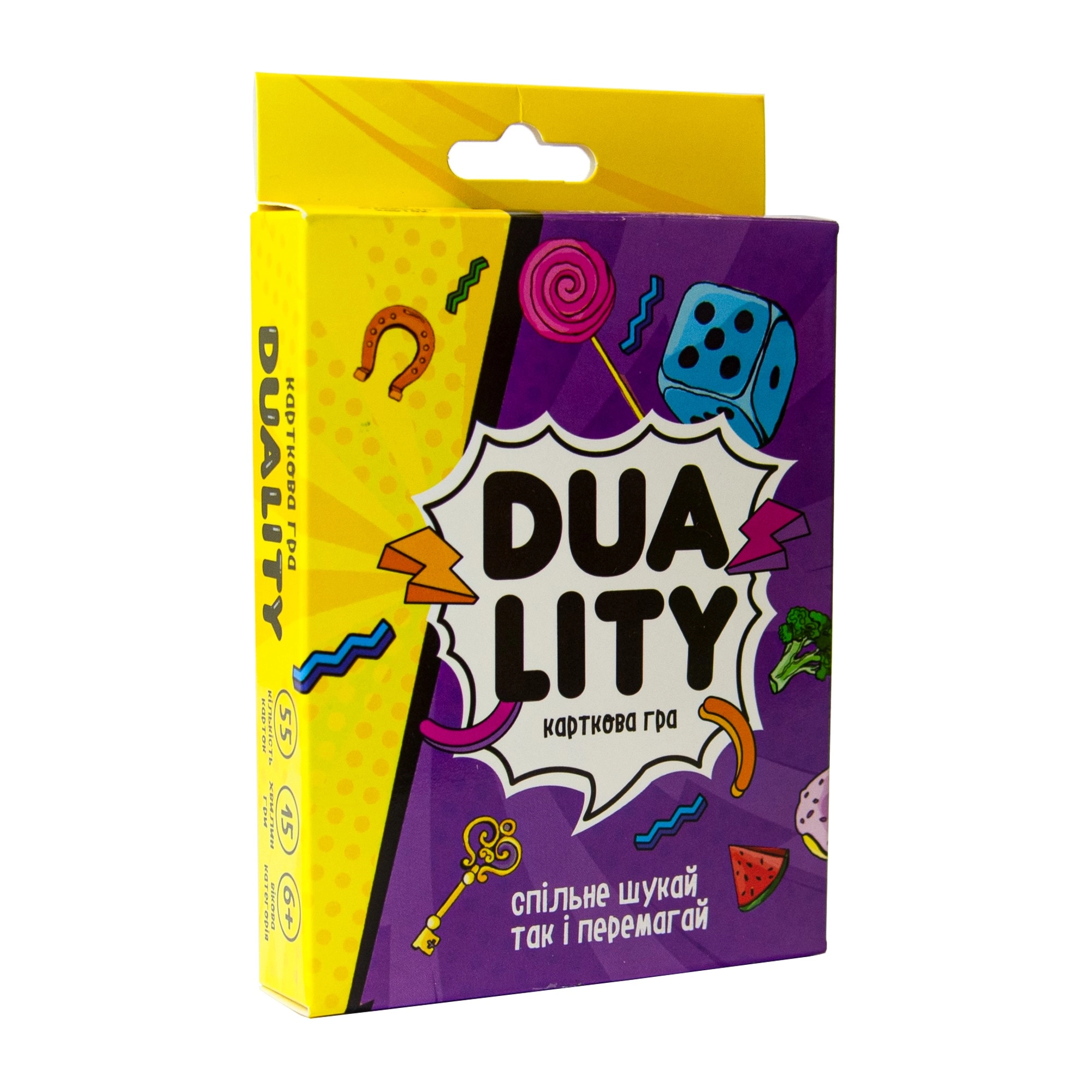 Настольная игра Подвийность (Duality), бренду Strateg, для 2-8 гравців, час гри < 30мин. - KUBIX