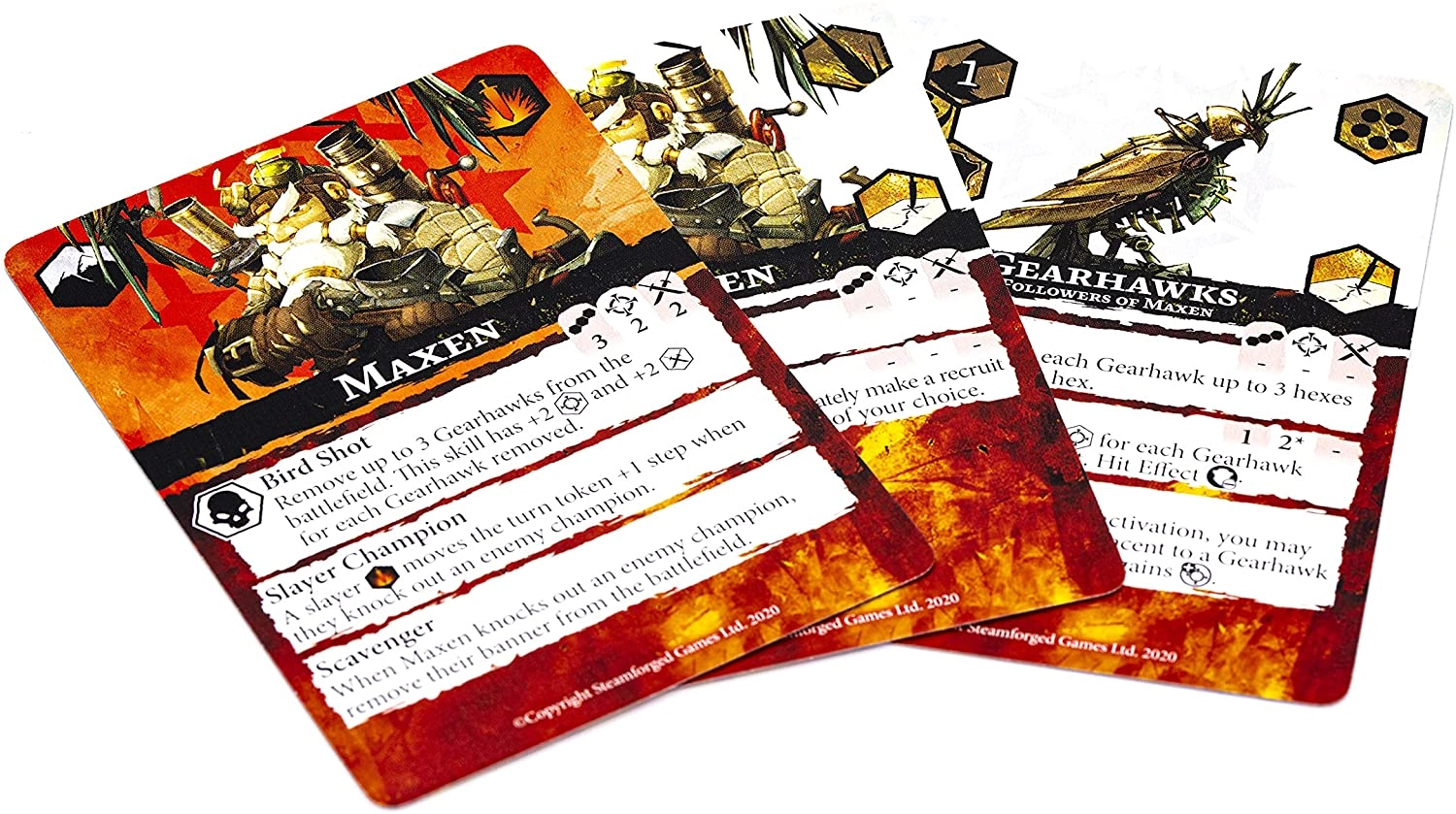 Godtear: Максен, Искуситель и Гирхауки, бренду Steamforged Games Ltd. - 8 - KUBIX 