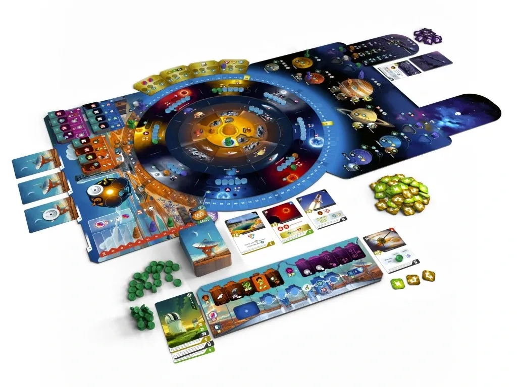 Настольная игра S.E.T.I.: Поиски внеземного разума (SETI: Search for Extraterrestrial Intelligence), бренду Feelindigo, для 1-4 гравців, час гри > 60мин. - 11 - KUBIX 
