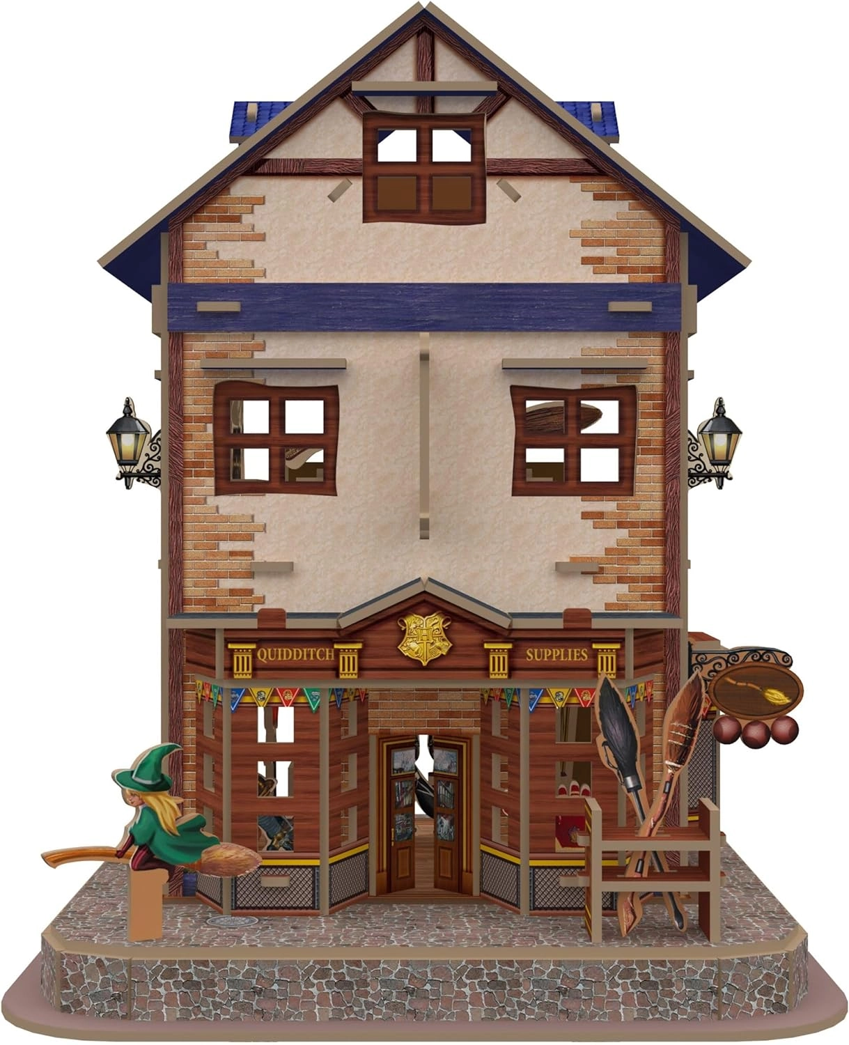 Товари для Квідичу Пазл 3D (Quality Quidditch Supplies Set 3D puzzle), бренду Trefl - 6 - KUBIX 