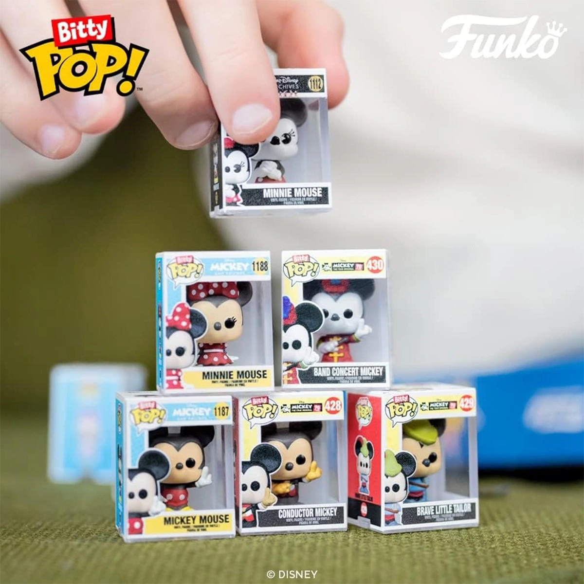 Набір фігурок BITTY POP! серії Дісней (4 фігурки), бренду Funko - 6 - KUBIX 