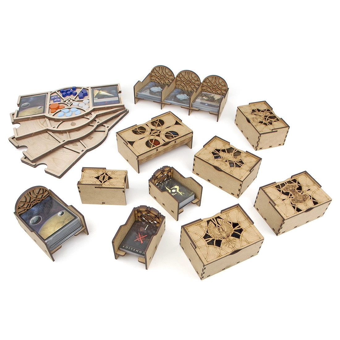 Органайзер для настільної гри Дюна: Імперіум (Organizer for boardgame Dune Imperium), бренду Tower Rex - 3 - KUBIX 