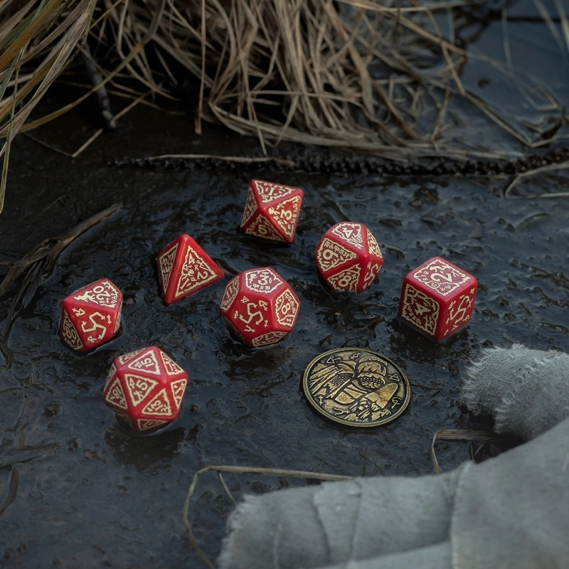 Набор кубиков The Witcher Dice Set. Crones - Brewess - 3 - KUBIX 