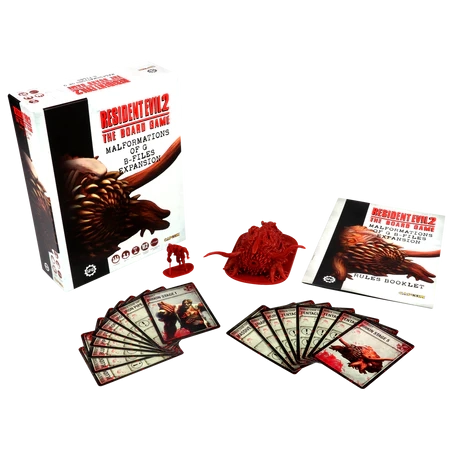 Настільна гра Оселя Зла 2. Розширення Malformations of G B-Files (Resident Evil 2: The Board Game. Malformations of G B-Files Expansion) (EN), бренду Steamforged Games Ltd., для 1-4 гравців, час гри > 60хв. - 3 - KUBIX 