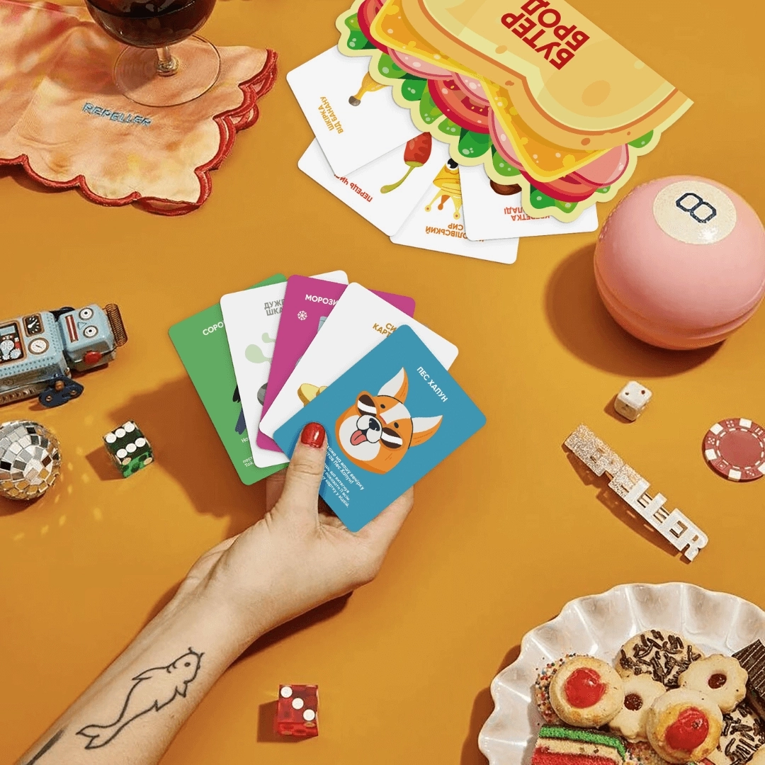 Настільна гра Бутерброд, бренду Memo Games, для 2-8 гравців, час гри < 30мин. - 6 - KUBIX 