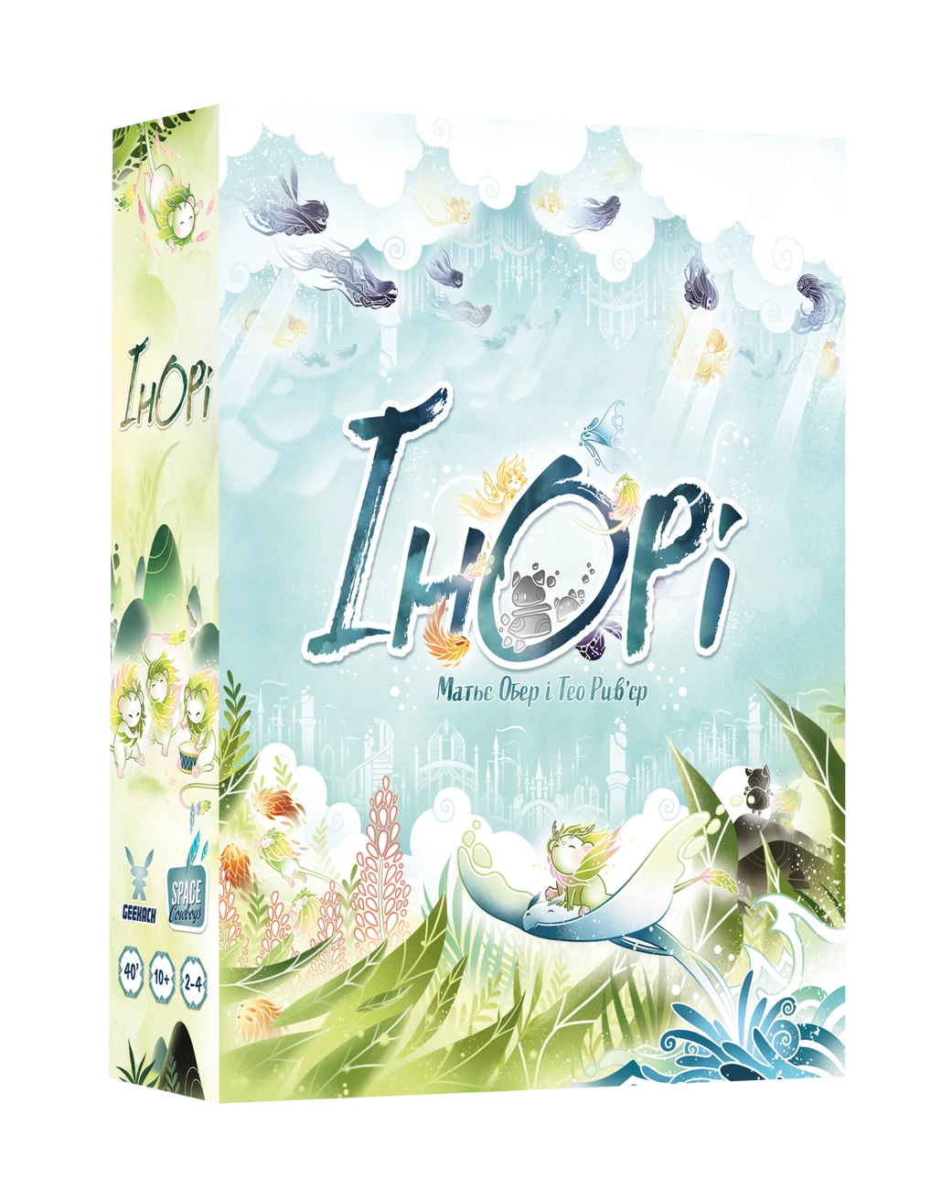 Настільна гра Інорі (Inori), бренду Geekach Games, для 2-4 гравців, час гри < 30хв. - KUBIX