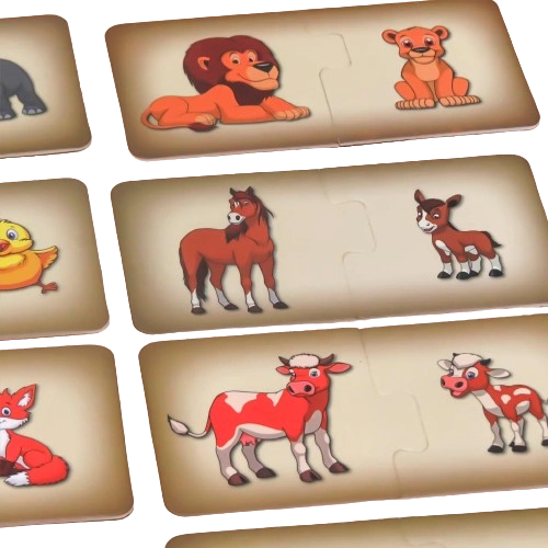 Настольная игра Чей малыш, бренду Artos games, для 1-4 гравців, час гри < 30мин. - 3 - KUBIX 