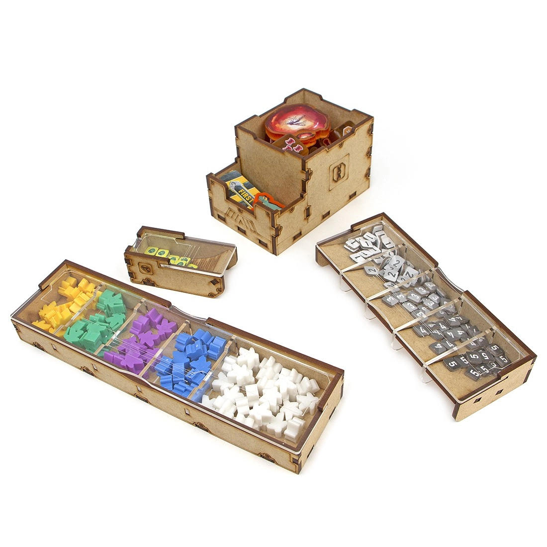 Органайзер для настільної гри Світ Динозаврів (Organizer for boardgame Dinosaur World), бренду Tower Rex - 10 - KUBIX 