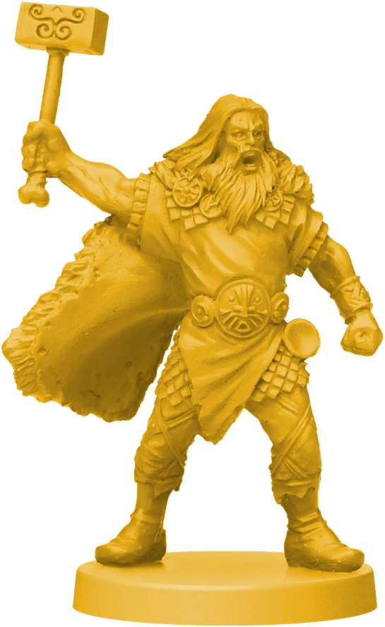 Настольная игра Ярость крови. Боги Асгарда (Blood Rage: Gods of Ásgard), бренду Geekach Games, для 2-4 гравців, час гри > 60мин. - 6 - KUBIX 