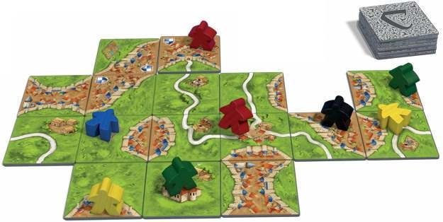 Настольная игра Каркассон (Carcassonne), бренду Feelindigo, для 2-5 гравців, час гри < 30мин. - 4 - KUBIX