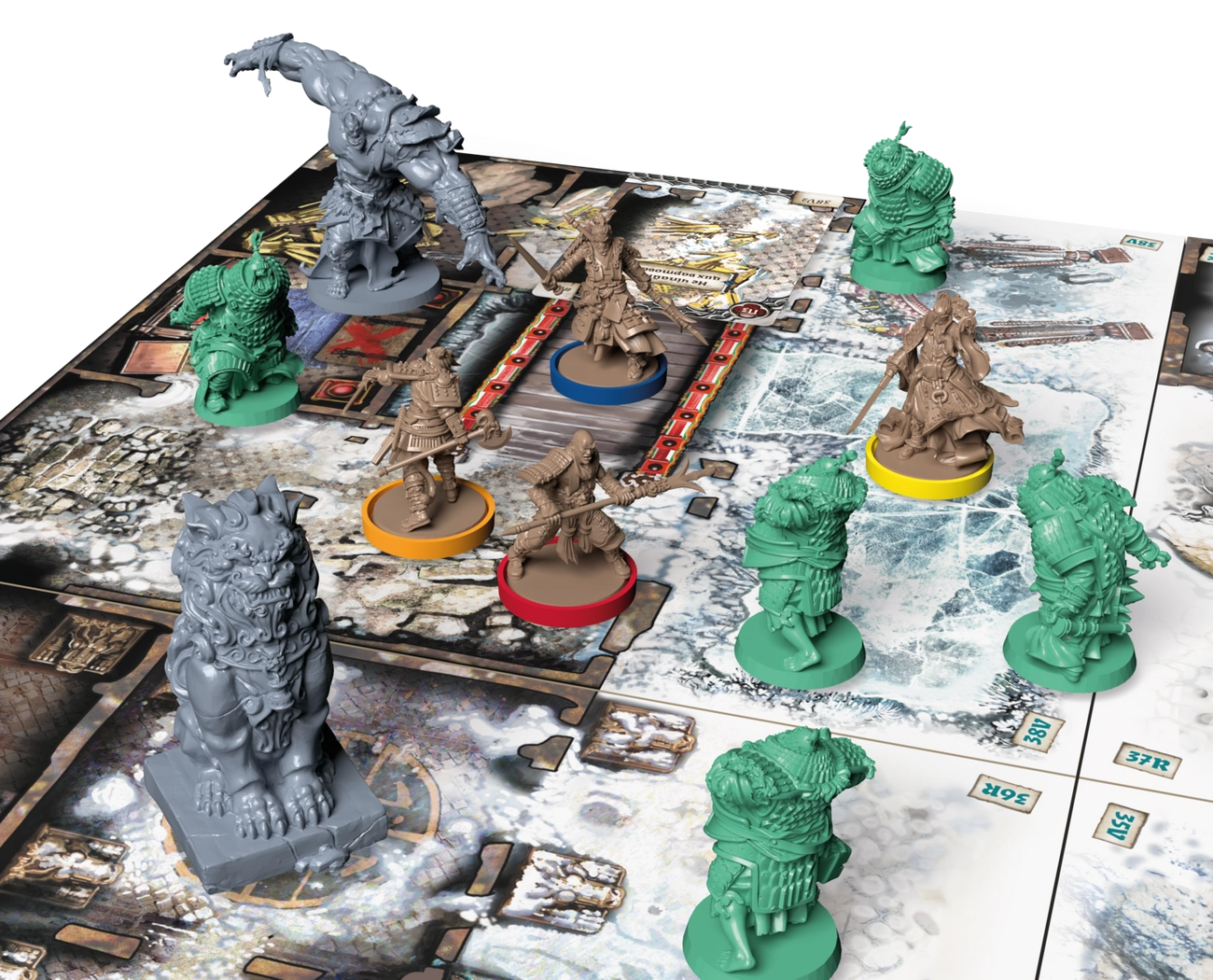 Настільна гра Зомбіцид. Нескорена Імперія (Zombicide: White Death. Eternal Empire), бренду Geekach Games, для 1-6 гравців, час гри < 30хв. - 5 - KUBIX 