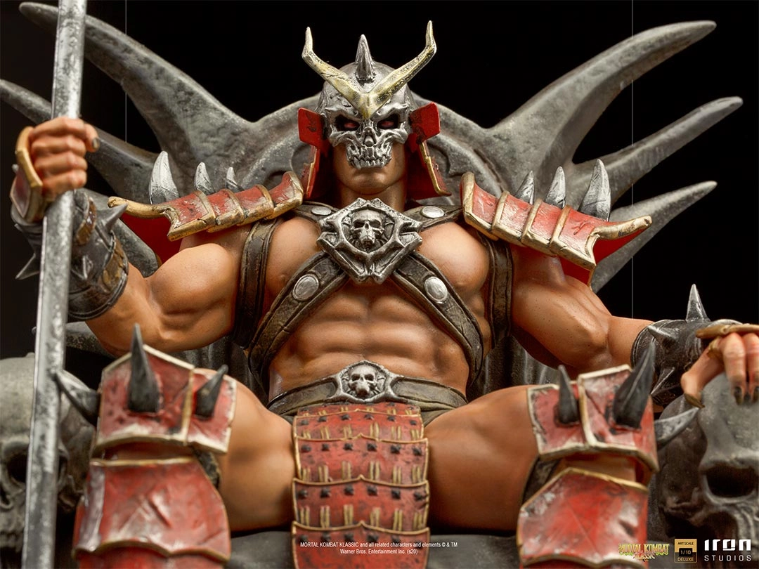 Статуетка Шао Кан (MORTAL KOMBAT 11 Shao Kahn art scale 1/10) - 6 - KUBIX 
