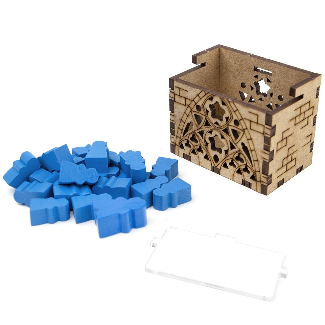 Органайзер для настольной игры Архитекторы Западного Королевства (Organizer for boardgame Architects of the West Kingdom), бренду Tower Rex - 9 - KUBIX 