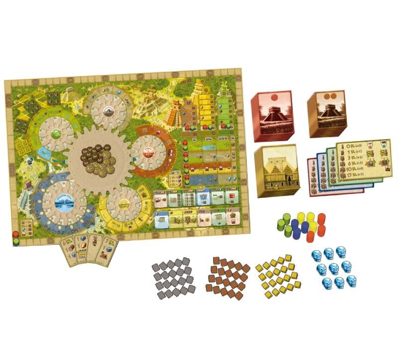 Настольная игра Цолькин: Календарь Майя (Tzolk'in: The Mayan Calendar), бренду Feelindigo, для 2-4 гравців, час гри > 60мин. - 3 - KUBIX 