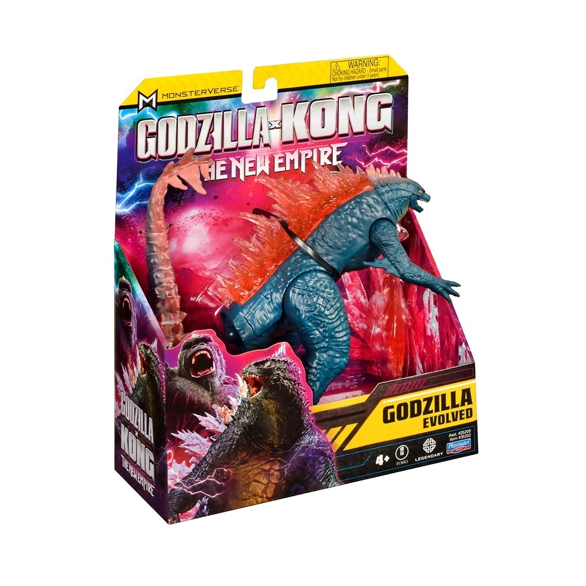 Фигурка GODZILLA X KONG – ГОДЗИЛЛА (15 см), бренду MonsterVerse - 4 - KUBIX 