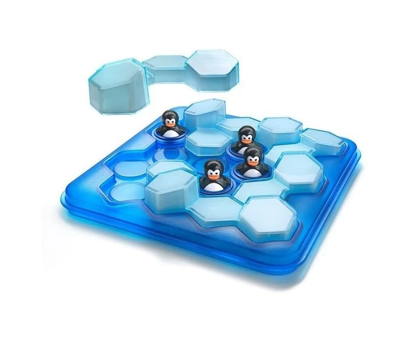Настільна гра Пінгвіни на вечірці (Penguins Pool Party), бренду Smart Games, для 1-1 гравців, час гри < 30хв. - 2 - KUBIX 