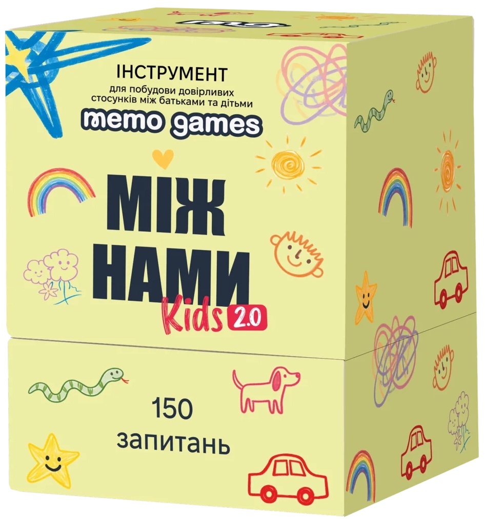 Купити Настольная игра Между нами Kids 2.0, бренду Memo Games - KUBIX Настольная игра Между нами Kids 2.0, бренду Memo Games, для 2-12 гравців, час гри < 30мин. - KUBIX