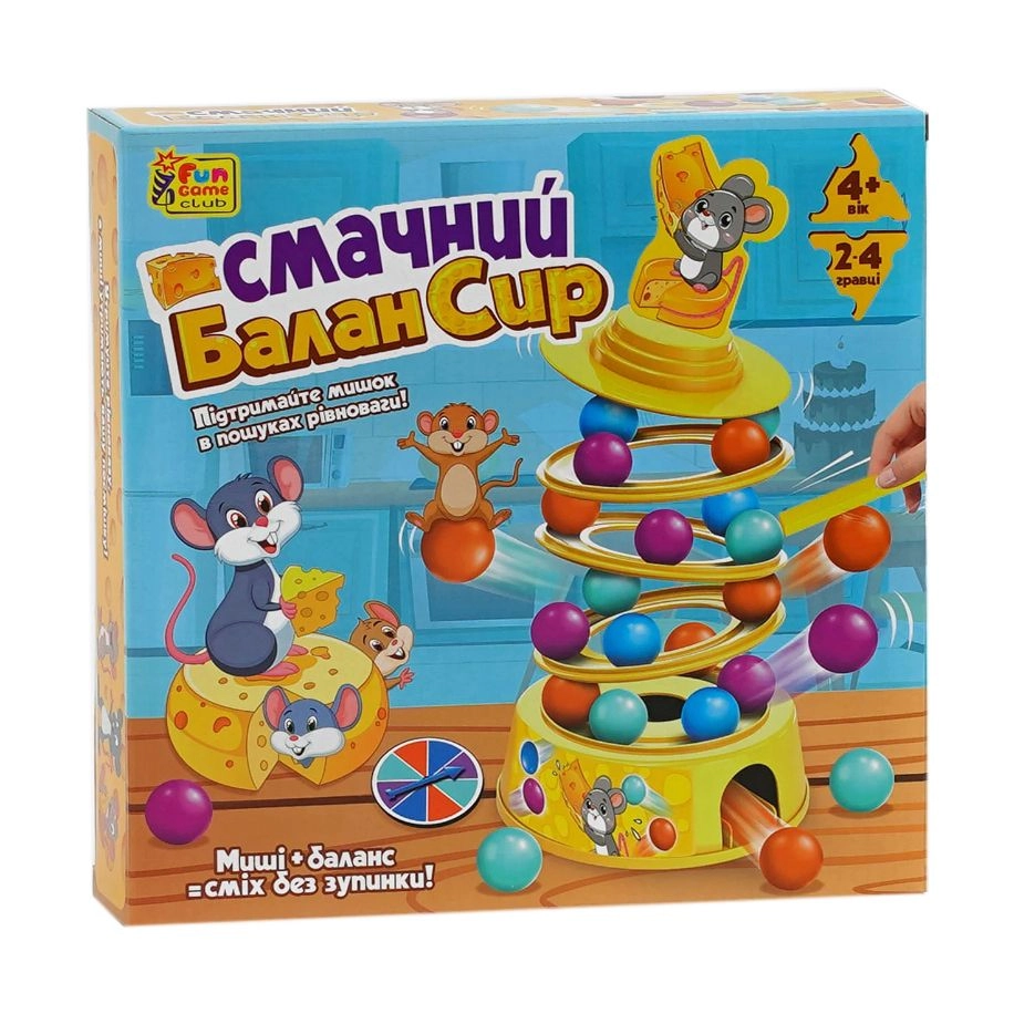 Настільна гра Смачний БаланСир, бренду Fun Game, для 2-4 гравців - KUBIX