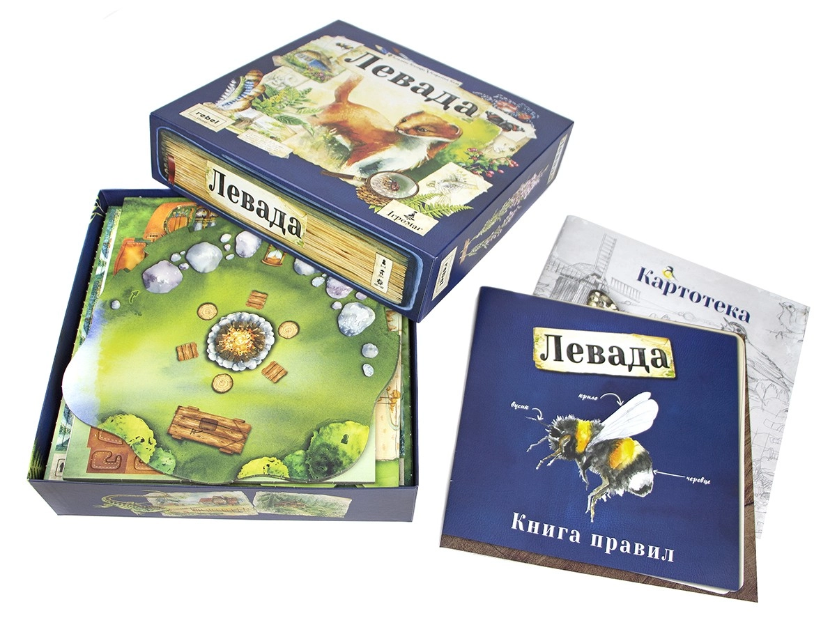Настольная игра Левада (Meadow), бренду Игромаг, для 1-4 гравців, час гри < 60мин. - 22 - KUBIX 