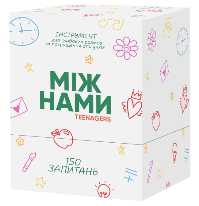Настільна гра Між нами: Teenagers, бренду Memo Games, для 2-12 гравців, час гри < 30хв. - KUBIX