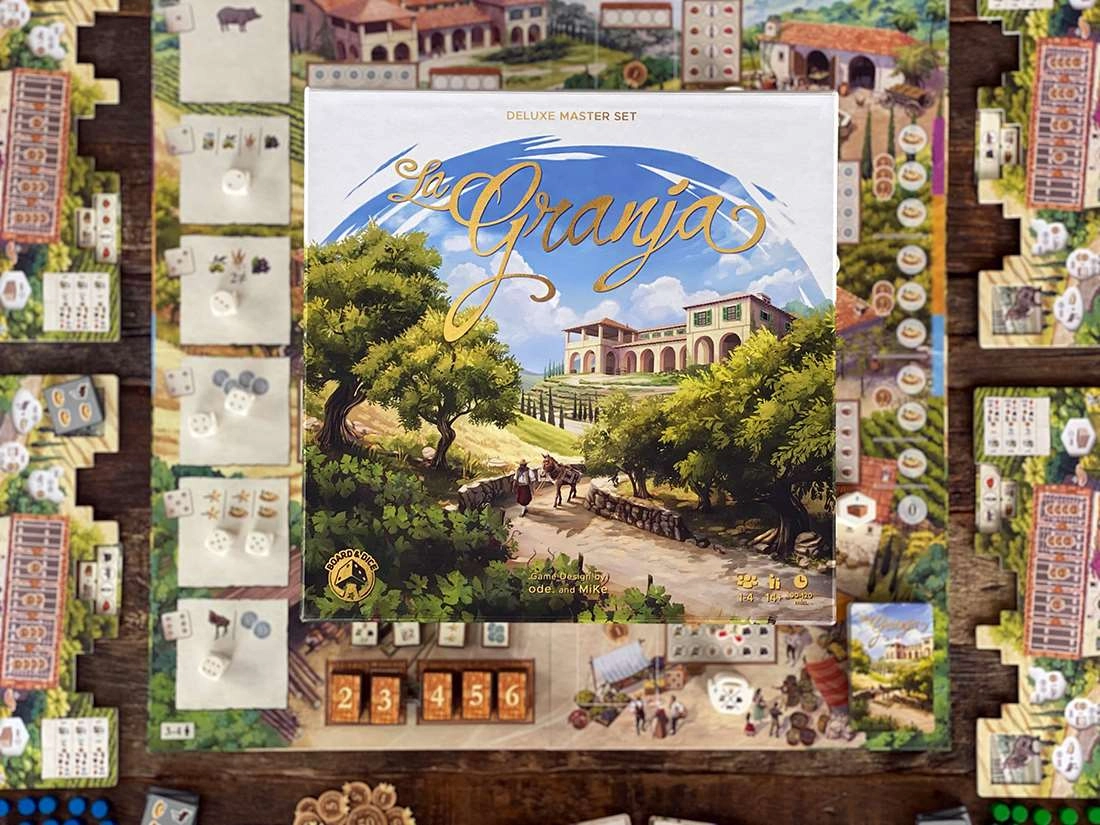 Настольная игра Ла Гранха. Делюкс издание (La Granja: Deluxe Master Set), бренду Board and Dice, для 1-4 гравців, час гри > 60мин. - 17 - KUBIX 