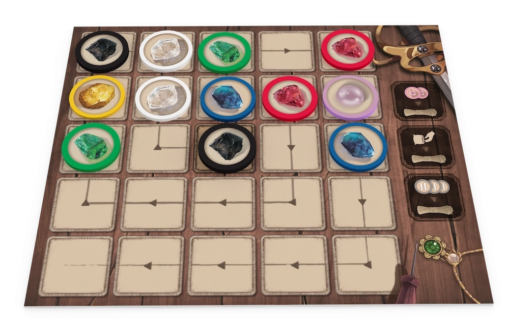 Настільна гра Розкіш. Дуель (Splendor Duel) (EN), бренду Asmodee, для 2-2 гравців, час гри < 30хв. - 8 - KUBIX 