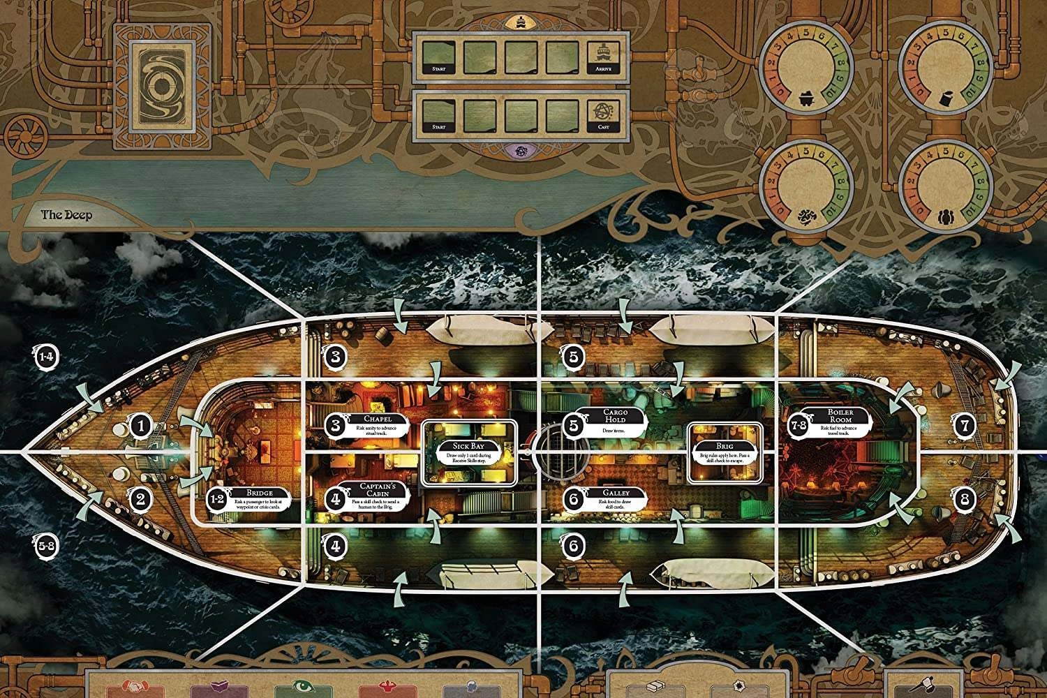 Настольная игра Unfathomable (Незбагненное) (EN), для 3-6 гравців, час гри > 60мин. - 6 - KUBIX 