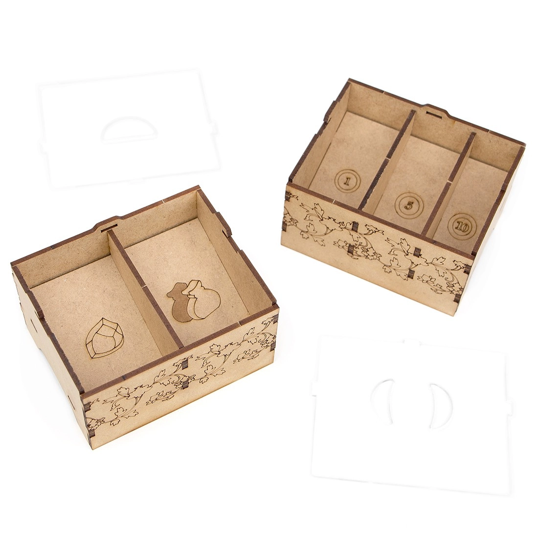 Органайзер для настільної гри Істанбул Big Box (Organizer for boardgame Istanbul Big Box), бренду Tower Rex - 6 - KUBIX 