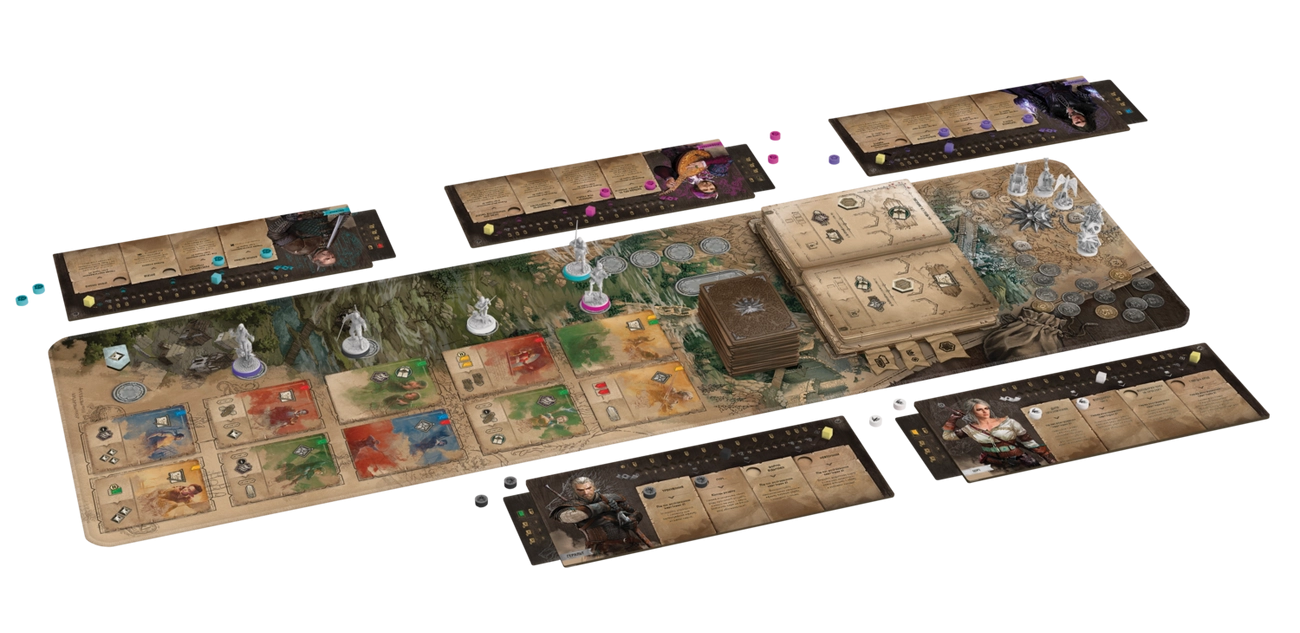 Настольная игра Ведьмак. Путь назначения. Делюкс (The Witcher: Path of Destiny. Deluxe), бренду Geekach Games, для 1-5 гравців, час гри > 60мин. - 5 - KUBIX 